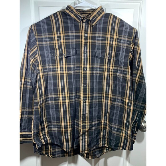 G.H. Bass & Co. Other - GH Bass & Co Plaid XL Button-up Long Sleeve Shirt Long Short Design Pockets